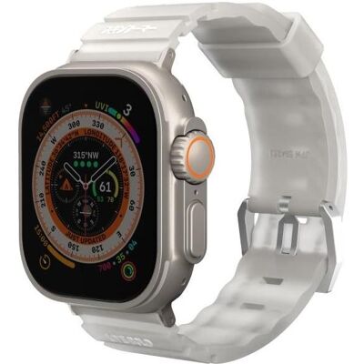 Skinarma Strap Shokku to Apple Watch 49/45/44 MM frost (44 mm, 45 mm, 49 mm, Matériaux composites à base de carbone, Plastique, Silicone), Sangles de montre, Blanc - Publicité Skinarma Strap Shokku to Apple Watch 49/45/44 MM frost (44 mm, 45 mm, 49 mm, Matériaux composites à base de carbone, Plastique, Silicone), Sangles de montre, Blanc - Publicité