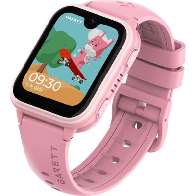 Garett Smartwatch Kids Vibe AI 4G Pink (4G), Montre connectée - Publicité Garett Smartwatch Kids Vibe AI 4G Pink (4G), Montre connectée - Publicité