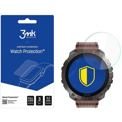 Protecteur d'écran en verre hybride 3MK Grit X2 Pro - Montre - Publicité Protecteur d'écran en verre hybride 3MK Grit X2 Pro - Montre - Publicité