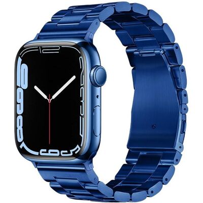 Forcell Strap F-DESIGN FA10 stainless steel strap for APPLE Watch 38 / 40 / 41 mm blue (Acier inoxydable), Sangles de montre, Bleu - Publicité Forcell Strap F-DESIGN FA10 stainless steel strap for APPLE Watch 38 / 40 / 41 mm blue (Acier inoxydable), Sangles de montre, Bleu - Publicité
