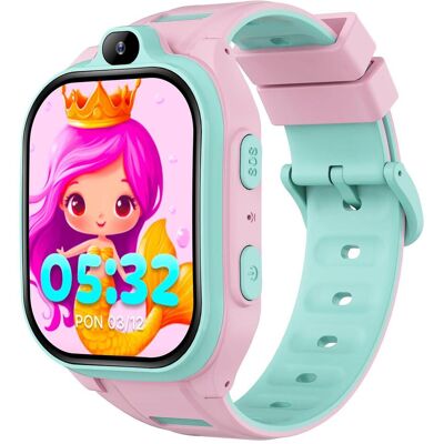Forever smartwatch GPS WiFi 4G Kids Boost KW-530 Pink (4G), Montre connectée - Publicité Forever smartwatch GPS WiFi 4G Kids Boost KW-530 Pink (4G), Montre connectée - Publicité