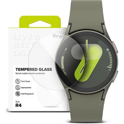 Ringke Tempered Glass for Samsung Galaxy Watch 40mm, Film de protection pour smartwatch, Transparent - Publicité Ringke Tempered Glass for Samsung Galaxy Watch 40mm, Film de protection pour smartwatch, Transparent - Publicité