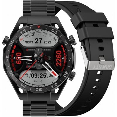 Gravity GT13-1 Smartwatch (sans carte SIM), Montre connectée - Publicité Gravity GT13-1 Smartwatch (sans carte SIM), Montre connectée - Publicité