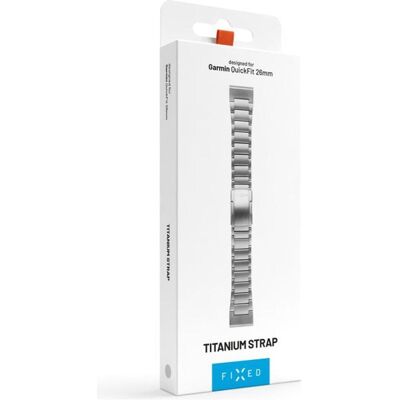 Fixed Titan Clock Basis Garmin Quickfit 26mm Smart Clock, Naturtitan, Montre connectée : accessoires, Argent - Publicité Fixed Titan Clock Basis Garmin Quickfit 26mm Smart Clock, Naturtitan, Montre connectée : accessoires, Argent - Publicité