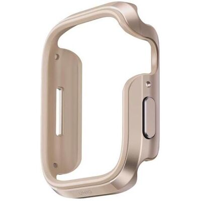 Uniq case Valencia Apple Watch Series 46mm gold/gold, Montre connectée : accessoires, Or - Publicité Uniq case Valencia Apple Watch Series 46mm gold/gold, Montre connectée : accessoires, Or - Publicité