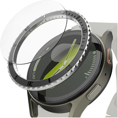 Ringke - Premium Bezel Styling - Samsung Galaxy Watch7 40mm - Black Pattern3 (CB-GW7-40-96), Montre connectée : accessoires, Noir - Publicité Ringke - Premium Bezel Styling - Samsung Galaxy Watch7 40mm - Black Pattern3 (CB-GW7-40-96), Montre connectée : accessoires, Noir - Publicité