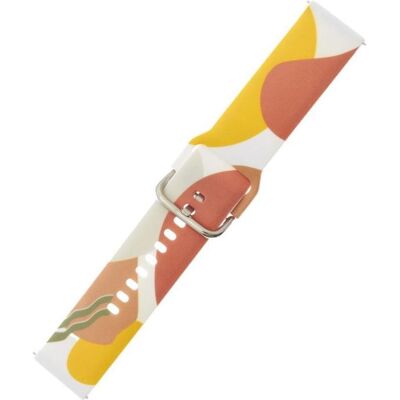 Hurtel Bracelet Moro pour Samsung Galaxy Watch 46mm Bracelet en silicone pour montre 7 (46 mm, Silicone), Sangles de montre, Multicolore - Publicité Hurtel Bracelet Moro pour Samsung Galaxy Watch 46mm Bracelet en silicone pour montre 7 (46 mm, Silicone), Sangles de montre, Multicolore - Publicité