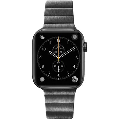 Bracelet Laut Links 2.0 pour Apple Watch - Acier inoxydable, Noir, Réglable - Publicité Bracelet Laut Links 2.0 pour Apple Watch - Acier inoxydable, Noir, Réglable - Publicité