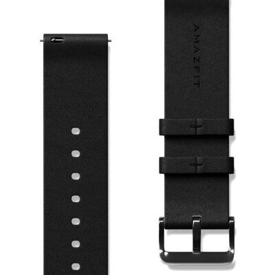 Amazfit Bracelet en cuir Zepp E 20 mm (Noir) (20 mm), Sangles de montre, Noir - Publicité Amazfit Bracelet en cuir Zepp E 20 mm (Noir) (20 mm), Sangles de montre, Noir - Publicité