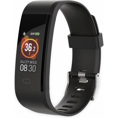 Denver BFH-19 Mesureur d'activité avec ceinture (24 mm, sans carte SIM), Montre connectée - Publicité Denver BFH-19 Mesureur d'activité avec ceinture (24 mm, sans carte SIM), Montre connectée - Publicité