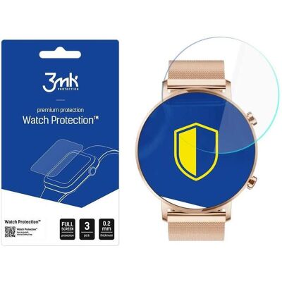3MK protective film Watch Protection ARC for Huawei Watch GT 2 42mm, Film de protection pour smartwatch, Transparent - Publicité 3MK protective film Watch Protection ARC for Huawei Watch GT 2 42mm, Film de protection pour smartwatch, Transparent - Publicité