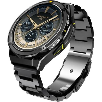 HiFuture smartwatch Active black yellow HSSW9BY (sans carte SIM), Montre connectée - Publicité HiFuture smartwatch Active black yellow HSSW9BY (sans carte SIM), Montre connectée - Publicité