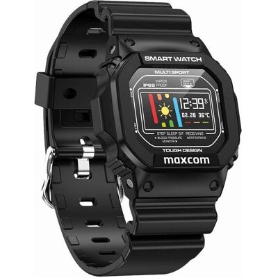 Maxcom FW22, couleur noire (sans carte SIM), Montre connectée - Publicité Maxcom FW22, couleur noire (sans carte SIM), Montre connectée - Publicité