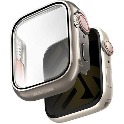 Skinarma case Gado Pro Apple Watch 41mm titanium, Montre connectée : accessoires, Gris, Or - Publicité Skinarma case Gado Pro Apple Watch 41mm titanium, Montre connectée : accessoires, Gris, Or - Publicité