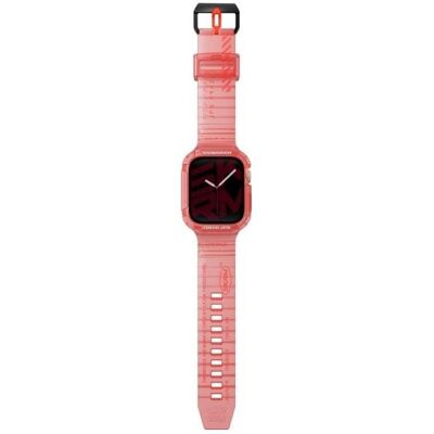 Skinarma Band+Case Saido 2in1 Apple Watch 45/44mm red (Acier inoxydable, Matières plastiques, Silicone), Sangles de montre, Rouge - Publicité Skinarma Band+Case Saido 2in1 Apple Watch 45/44mm red (Acier inoxydable, Matières plastiques, Silicone), Sangles de montre, Rouge - Publicité
