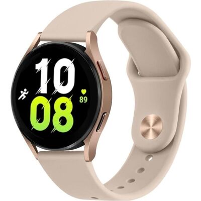 Screenguard Bracelet sport Samsung Galaxy Watch5 Silicone Strap (Silicone), Sangles de montre, Beige - Publicité Screenguard Bracelet sport Samsung Galaxy Watch5 Silicone Strap (Silicone), Sangles de montre, Beige - Publicité