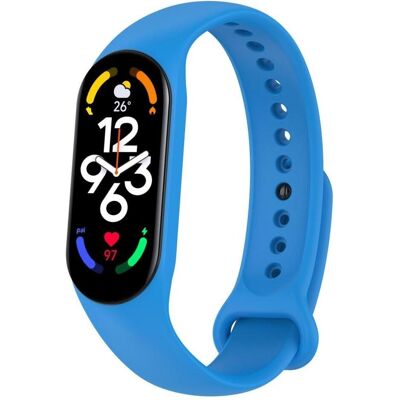 Screenguard Bracelet de remplacement Xiaomi Smart Band 7 Silicone Strap (Silicone), Sangles de montre, Bleu - Publicité Screenguard Bracelet de remplacement Xiaomi Smart Band 7 Silicone Strap (Silicone), Sangles de montre, Bleu - Publicité
