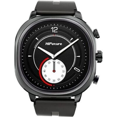 HiFuture smartwatch FutureFit AIX Lite black (HSSW8BK) (36.32 mm, sans carte SIM), Montre connectée - Publicité HiFuture smartwatch FutureFit AIX Lite black (HSSW8BK) (36.32 mm, sans carte SIM), Montre connectée - Publicité