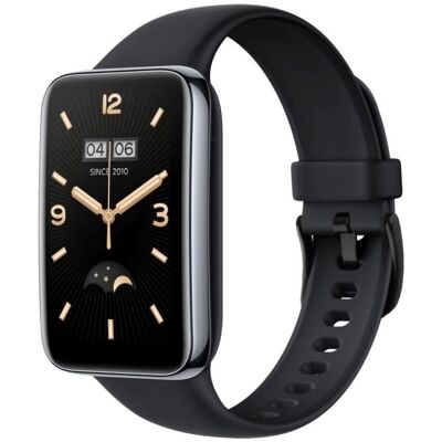 Courroie en silicone FIXED pour Xiaomi Mi Smart Band 7 Pro - Noir - Publicité Courroie en silicone FIXED pour Xiaomi Mi Smart Band 7 Pro - Noir - Publicité
