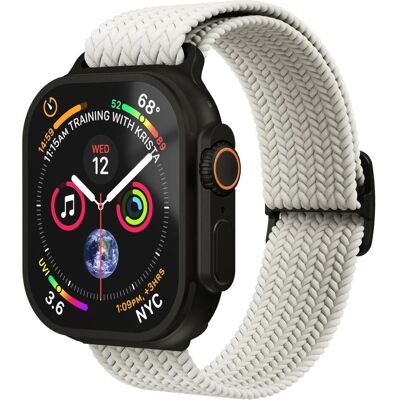 Vonmählen Boucle tissée - 40 41 42mm - One Size (40 mm, Nylon), Sangles de montre, Noir, Beige - Publicité Vonmählen Boucle tissée - 40 41 42mm - One Size (40 mm, Nylon), Sangles de montre, Noir, Beige - Publicité