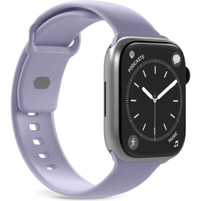Puro "ICON" Apple Watch Armband 38-40-41-42mm (Silicone), Sangles de montre, Violet, Pink - Publicité Puro "ICON" Apple Watch Armband 38-40-41-42mm (Silicone), Sangles de montre, Violet, Pink - Publicité