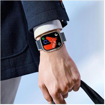 Hoco Other strap for Apple Watch 38 / 40 / 41 mm AS102 midnight blue with gray (Silicone), Sangles de montre, Bleu - Publicité Hoco Other strap for Apple Watch 38 / 40 / 41 mm AS102 midnight blue with gray (Silicone), Sangles de montre, Bleu - Publicité