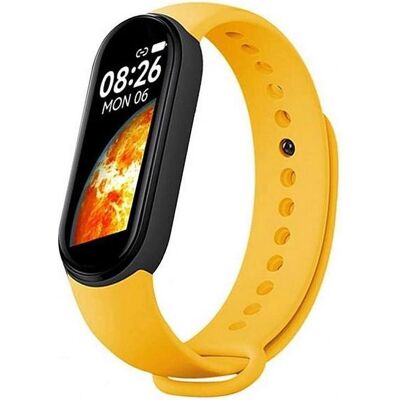 iWear SM7 Fitness Jaune - Tracker de Fitness - Publicité iWear SM7 Fitness Jaune - Tracker de Fitness - Publicité