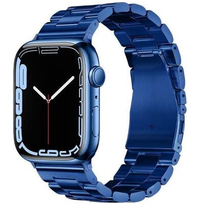 Forcell Strap F-DESIGN FA10 stainless steel strap for APPLE Watch 42 / 44 / 45 / 49 mm blue (Acier inoxydable), Sangles de montre, Bleu - Publicité Forcell Strap F-DESIGN FA10 stainless steel strap for APPLE Watch 42 / 44 / 45 / 49 mm blue (Acier inoxydable), Sangles de montre, Bleu - Publicité