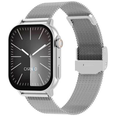 Montre connectée Carneo Zephyr Ultra HR+ Argent - Fitness, Rythme, Sommeil - Publicité Montre connectée Carneo Zephyr Ultra HR+ Argent - Fitness, Rythme, Sommeil - Publicité