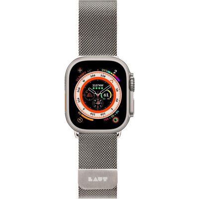 Laut Steel Loop Watch Strap Ultra (49 mm, Acier inoxydable, Titane), Sangles de montre, Argent - Publicité Laut Steel Loop Watch Strap Ultra (49 mm, Acier inoxydable, Titane), Sangles de montre, Argent - Publicité