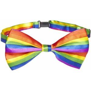 Pride, Cravate + nœud papillon, Noeud Papillon Avec Drapeau Lgbt, Multicolore - Publicité Pride, Cravate + nœud papillon, Noeud Papillon Avec Drapeau Lgbt, Multicolore - Publicité