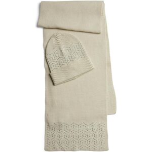 Pieces, Femmes, Écharpe, Pcnasmine Scarf/Hood Gift Set Bc, Blanc, Gris - Publicité Pieces, Femmes, Écharpe, Pcnasmine Scarf/Hood Gift Set Bc, Blanc, Gris - Publicité