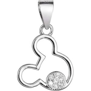 Evolution Group, Porte-clés, - Silver Mickey Mouse pendant with zircons 14012.1, Argent - Publicité Evolution Group, Porte-clés, - Silver Mickey Mouse pendant with zircons 14012.1, Argent - Publicité