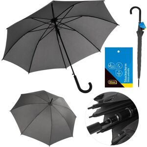 Idena, Parapluie, Stockschirm grau Ø100cm Soft-Touch-Designgriff, Gris - Publicité Idena, Parapluie, Stockschirm grau Ø100cm Soft-Touch-Designgriff, Gris - Publicité