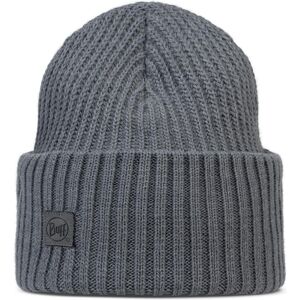 Buff, Unisexe, Bonnet, Knitted Hat Rutger Iron Grey, Gris, (Taille unique) - Publicité Buff, Unisexe, Bonnet, Knitted Hat Rutger Iron Grey, Gris, (Taille unique) - Publicité