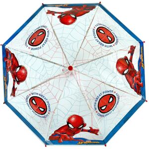 Spiderman, Unisexe, Parapluie, Regenschirm, Bleu, Rouge, Transparent - Publicité Spiderman, Unisexe, Parapluie, Regenschirm, Bleu, Rouge, Transparent - Publicité