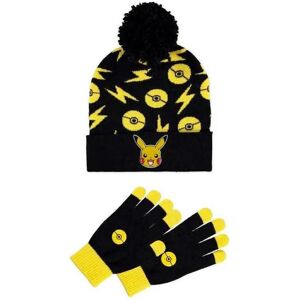 Difuzed, Hommes, Bonnet, Bonnet & Gant : Pokémon Pikachu Classic, Multicolore - Publicité Difuzed, Hommes, Bonnet, Bonnet & Gant : Pokémon Pikachu Classic, Multicolore - Publicité