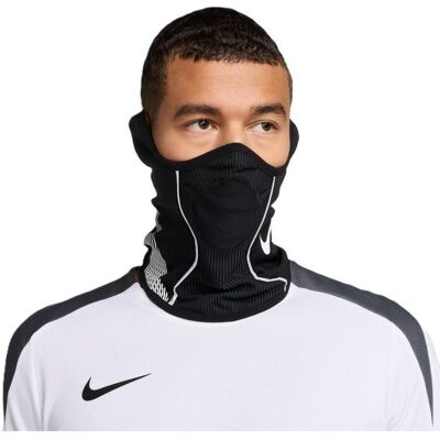Nike, Unisexe, Écharpe, Nk Df Acdmy Snood - noir/blanc/blanc, Blanc, Noir - Publicité Nike, Unisexe, Écharpe, Nk Df Acdmy Snood - noir/blanc/blanc, Blanc, Noir - Publicité