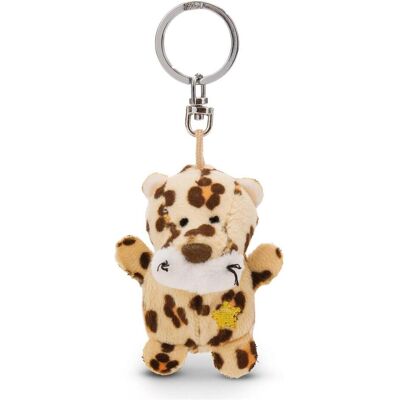 Magni, Unisexe, Porte-clés, NICI Schlüsselanhänger Leopard mit Stern 5cm, Multicolore, Marron - Publicité Magni, Unisexe, Porte-clés, NICI Schlüsselanhänger Leopard mit Stern 5cm, Multicolore, Marron - Publicité