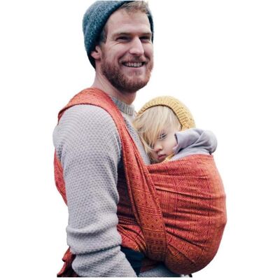 Didymos - Tragetuch Prima Rubin-mandarine - 4.70 m - Baby wrap - Publicité Didymos - Tragetuch Prima Rubin-mandarine - 4.70 m - Baby wrap - Publicité