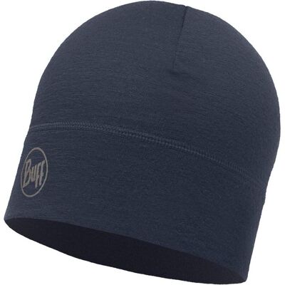 Buff, Unisexe, Bonnet, Chapeau en laine mérinos, Bleu, (Taille unique) - Publicité Buff, Unisexe, Bonnet, Chapeau en laine mérinos, Bleu, (Taille unique) - Publicité