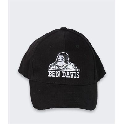 Adidas, Unisexe, Casquette, Ben Davis Baseballkappe mit Stickerei, Schwarz/Weiss, Blanc, Noir, (Taille unique) - Publicité Adidas, Unisexe, Casquette, Ben Davis Baseballkappe mit Stickerei, Schwarz/Weiss, Blanc, Noir, (Taille unique) - Publicité