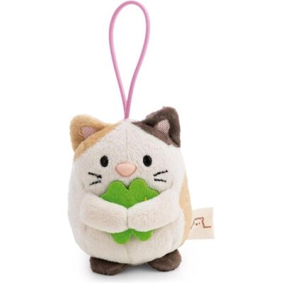 NICI, Unisexe, Porte-clés, Schlüsselanhänger Katze Angy mit Kleeblatt moodie mit Loop beige 8cm in Schulranzen-Geschenkbox, Beige - Publicité NICI, Unisexe, Porte-clés, Schlüsselanhänger Katze Angy mit Kleeblatt moodie mit Loop beige 8cm in Schulranzen-Geschenkbox, Beige - Publicité