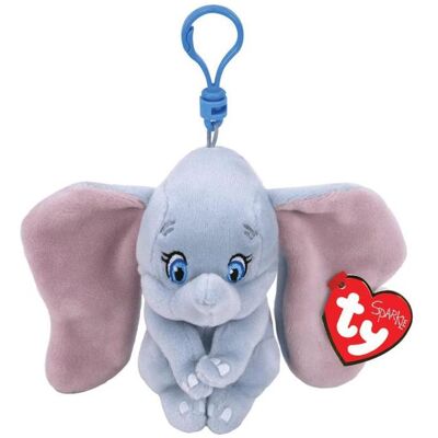 Ty, Porte-clés, Beanie Babies - Disney Dumbo - Schlüsselanhänger - ca. 10 cm, Multicolore - Publicité Ty, Porte-clés, Beanie Babies - Disney Dumbo - Schlüsselanhänger - ca. 10 cm, Multicolore - Publicité