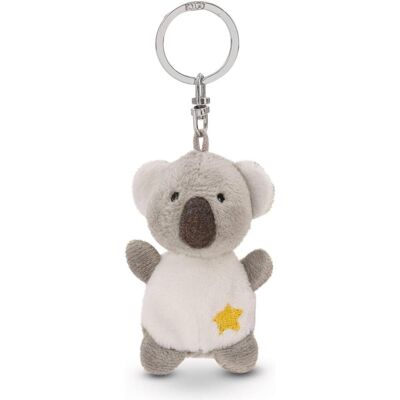 Magni, Unisexe, Porte-clés, NICI Schlüsselanhänger Koala mit Stern 5cm, Blanc, Gris - Publicité Magni, Unisexe, Porte-clés, NICI Schlüsselanhänger Koala mit Stern 5cm, Blanc, Gris - Publicité
