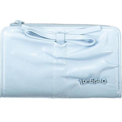 Desigual, Femmes, Portefeuille, Blue Polyethylene Wallet, Bleu - Publicité Desigual, Femmes, Portefeuille, Blue Polyethylene Wallet, Bleu - Publicité