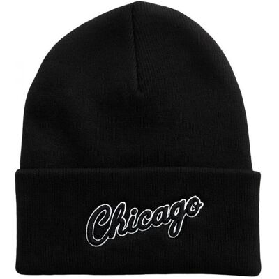 Mitchell & Ness, Casquette, NBA Chicago Bulls Winter Hat HK12936-CBUBLCK, Noir - Publicité Mitchell & Ness, Casquette, NBA Chicago Bulls Winter Hat HK12936-CBUBLCK, Noir - Publicité