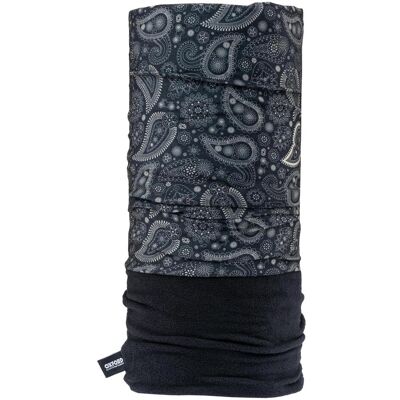 Oxford, Hommes, Cagoule + tour de cou, Foulard multifonction MC Paisley Navy, foulard multifonction Snug 100 % microfibre de polyester, Bleu - Publicité Oxford, Hommes, Cagoule + tour de cou, Foulard multifonction MC Paisley Navy, foulard multifonction Snug 100 % microfibre de polyester, Bleu - Publicité