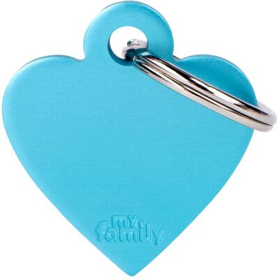 Médaille d'Identification pour Animaux MyFamily - Personnalisable, Aluminium, Bleu S - Publicité Médaille d'Identification pour Animaux MyFamily - Personnalisable, Aluminium, Bleu S - Publicité