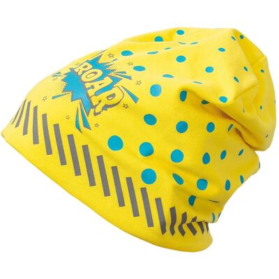 Bonnet Roar Jaune Réfléchissant Enfants 5-8 - Bonnet - Publicité Bonnet Roar Jaune Réfléchissant Enfants 5-8 - Bonnet - Publicité